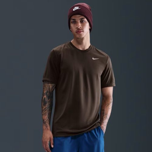 Nike Mens Dri-FIT Legend Reset Tee Baroque Brown/Matte Silver