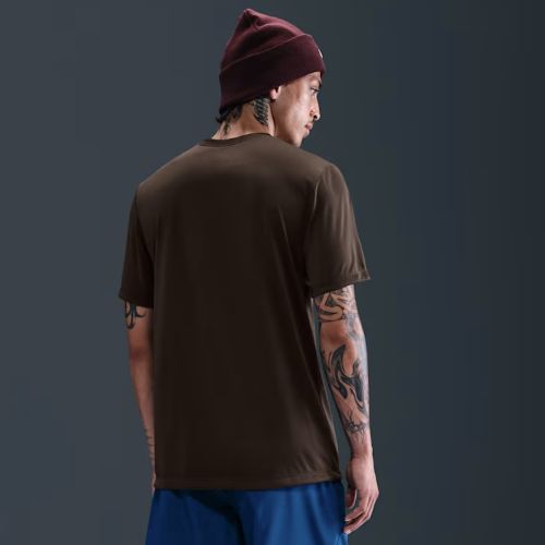 Nike Mens Dri-FIT Legend Reset Tee Baroque Brown/Matte Silver