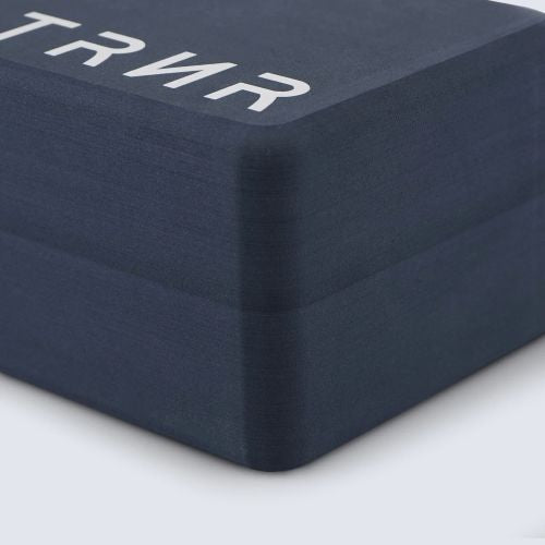 TRNR Elevate Foam Yoga Block Midnight Blue