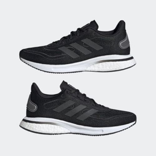Adidas Womens Supernova Core Black/Grey Six/Silver Metallic