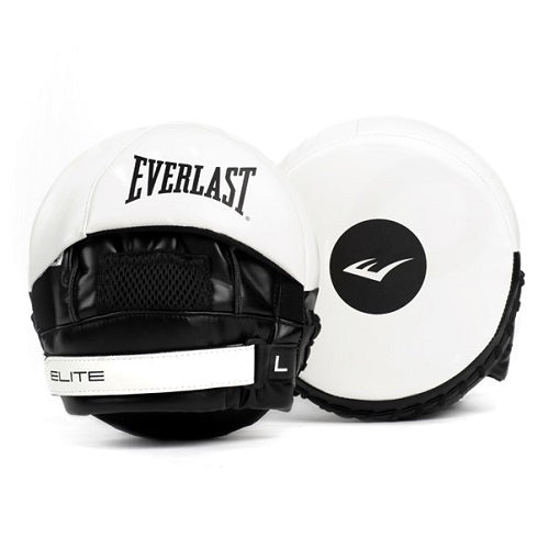 Everlast Elite Micro Mitts Boxing Glove White/Black