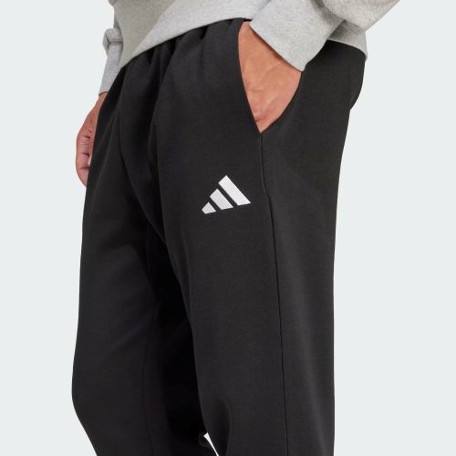 Adidas Mens FeelCozy Fleece Pants Black/White