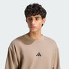 Adidas Mens Essentials Feel Cozy Sweat Khaki Six/Black