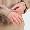 Adidas Mens Essentials Feel Cozy Sweat Khaki Six/Black