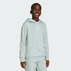 Adidas Kids Small Logo Fleece Hoodie Wonder Sage/White