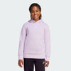 Adidas Kids Small Logo Fleece Hoodie Ice Lavendar/White