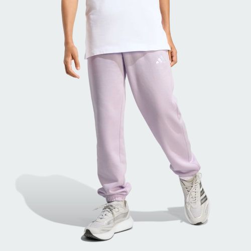Adidas Kids Small Logo Fleece Pant Ice Lavendar/White