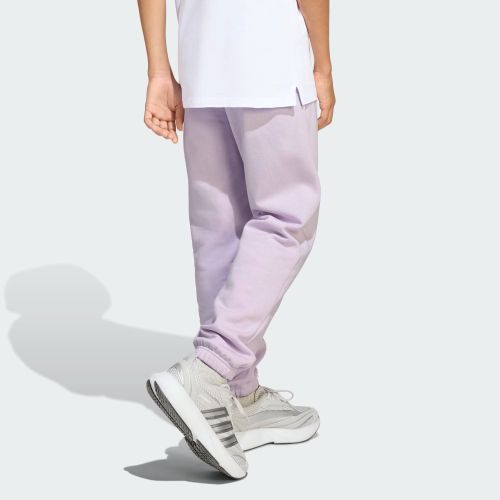 Adidas Kids Small Logo Fleece Pant Ice Lavendar/White