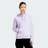 Adidas Womens Small Logo Feel Cozy Hoodie Frozen Purple/White