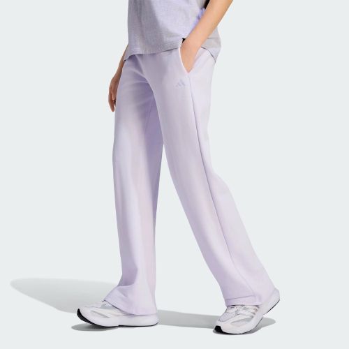 Adidas Womens Small Logo Feel Cozy Pant Frozen Purple/White