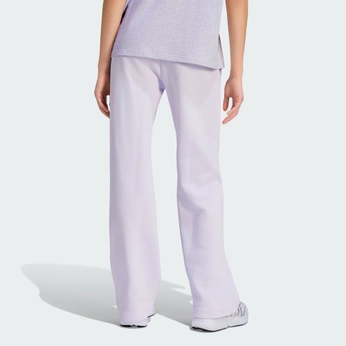 Adidas Womens Small Logo Feel Cozy Pant Frozen Purple/White