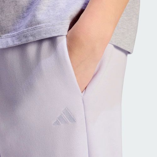 Adidas Womens Small Logo Feel Cozy Pant Frozen Purple/White
