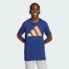 Adidas Kids Essentials Big Logo Tee Dark Blue/Semi Ice Tangarine/Pure Orange