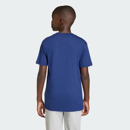 Adidas Kids Essentials Big Logo Tee Dark Blue/Semi Ice Tangarine/Pure Orange