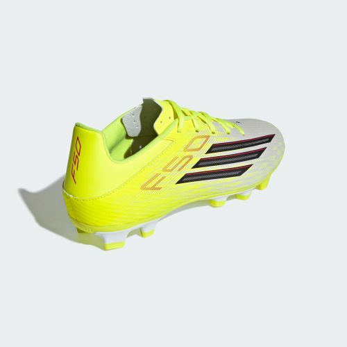 Adidas Mens F50 Club FG/MG Football Boots Team Solar Yellow 2/Core Black/Lucid Red