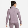 Nike Womens Swift Element Dri-FIT UV Half Zip Long Sleeve Top Violet Dust/Pewter/Ref Silver