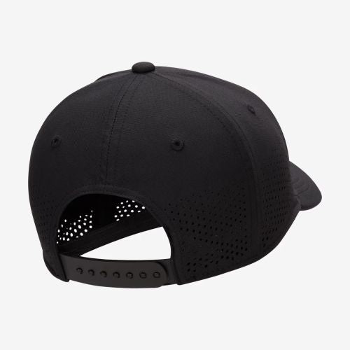 Nike Mens Dri-FIT ADV Club Structured Swoosh Cap Black/White