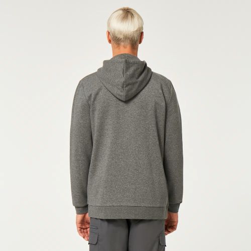 Oakley Mens 2.0 Full Zip Hoodie Jacket Athletic Grey