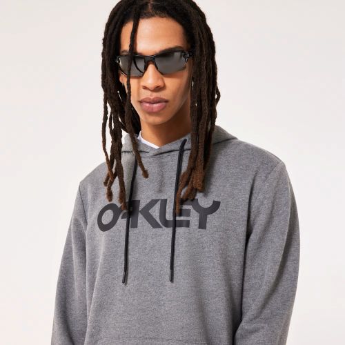 Oakley Mens B1B 2.0 PO Hoodie Athletic Grey/Black