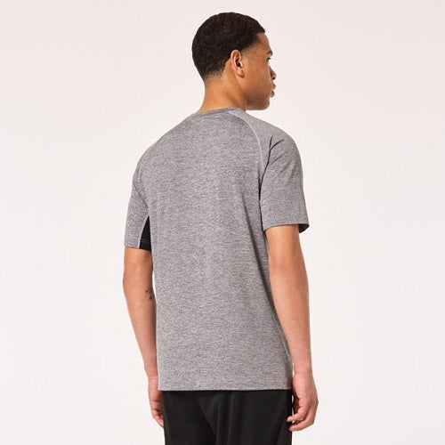 Oakley Mens O Fit RC SS Tee Black/White Heather