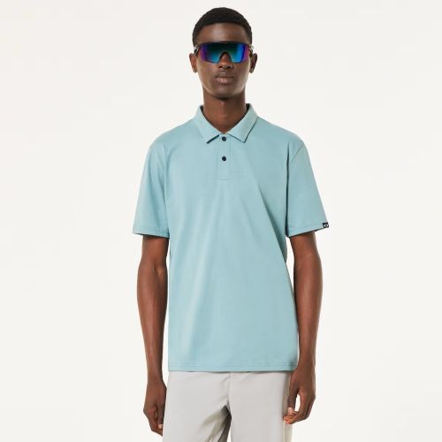 Oakley Mens Transition Polo Shirt Pacific