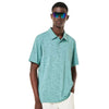 Oakley Mens Resist Jacquard Polo Shirt Pacific