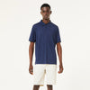 Oakley Mens Resist Jacquard Polo Shirt Abyss