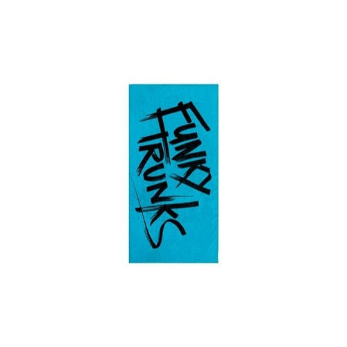 Funky Trunks Cotton Jacquard Towel Blue