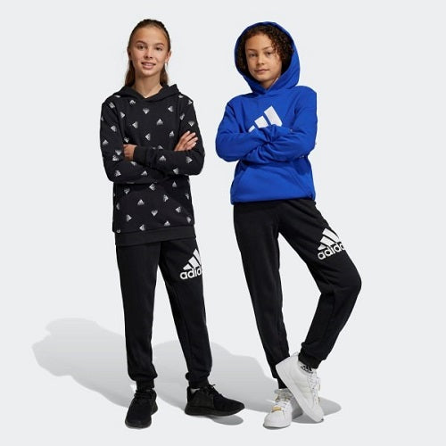 Adidas Kids Big Logo French Terry Pant Black/White