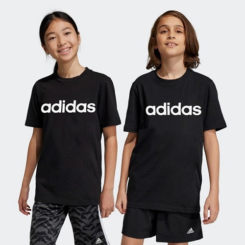 Adidas Kids Linear Tee Black/White