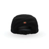 Helios Ultra Light 7 Panel Firm Brim Running Cap Black