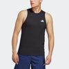 Adidas Mens Train Essentials Feelready Tank Black/White