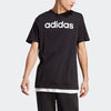 Adidas Mens Linear Logo Single Jersey Tee Black