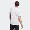 Adidas Mens Single Jersey Linear Logo Tee White/Black