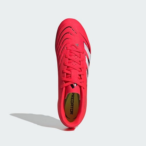 Adidas Kids Predator Club FG/MG Lucid Red/Cloud White/Core Black