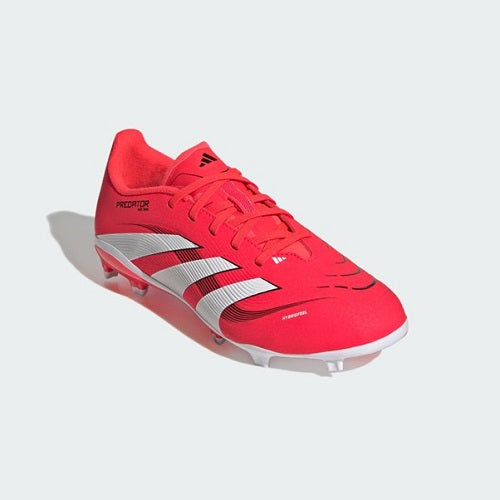 Adidas Kids Predator League FG Football Boots Lucid Red/Cloud White/Core Black