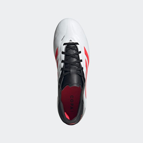 Adidas Mens Copa Pure III League FG/MG Cloud White/Lucid Red/Core Black