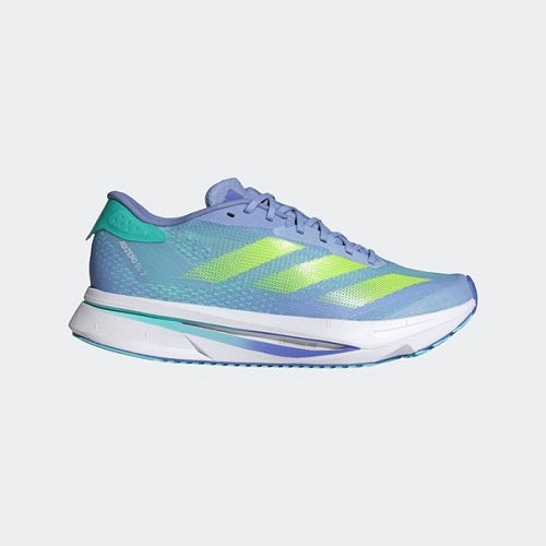 Adidas Womens Adizero SL 2 Blue Spark/Lucid Lemon/Cobalt Blue