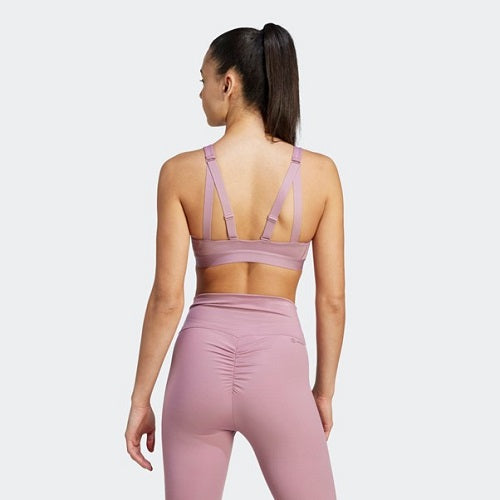 Adidas Womens TLRD Move Training High Support Bra Top Wonder Orchid A-C
