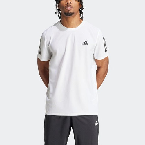 Adidas Mens Own The Run Tee White/Black