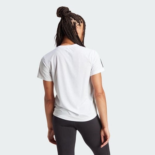 Adidas Womens Own The Run B Tee White