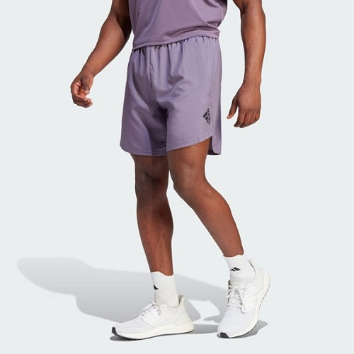 Adidas Mens Aeroready Designed for Movement 7 Inch Short Shadow Violet