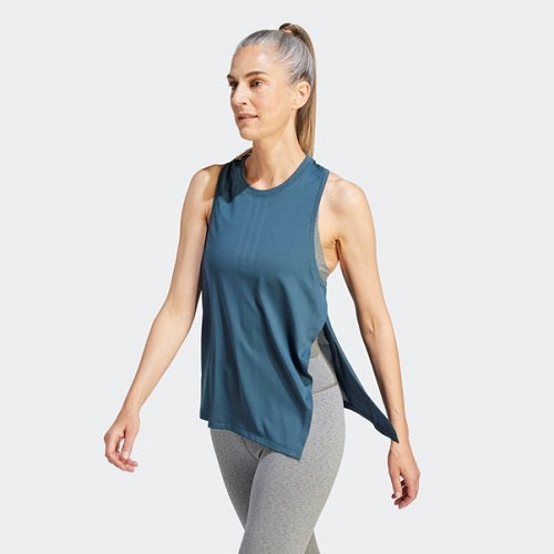 Adidas Womens Aeroready Quickburn Tank Arctic Night