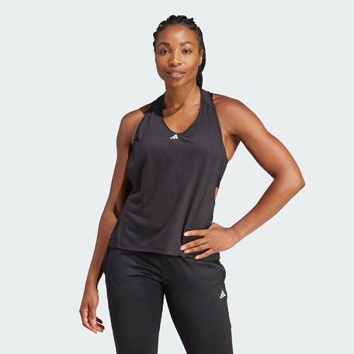 Adidas Womens Aeroready Power Tank Black/White