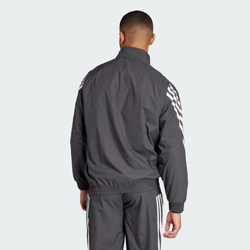 Adidas Mens Future Icons Woven Track Jacket Black/White