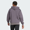 Adidas Mens Feel Cozy Hoodie Wonder Grey Strata/Black