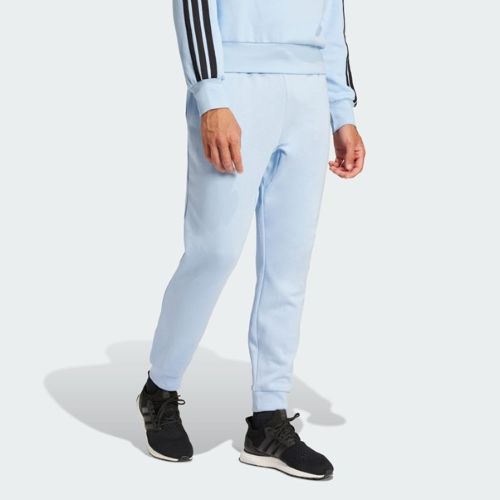 Adidas Mens Essentials Feel Cozy Pant Glow Blue/Black