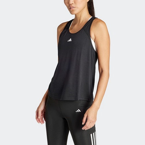 Adidas Womens Minimal Branding Racerback Tank Black