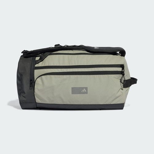 Adidas Hybrid Duffle Bag Silver Pebble/Black/Grey Three