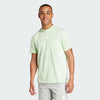 Adidas Mens Future Icons 3 Stripes Tee Semi Green Spark